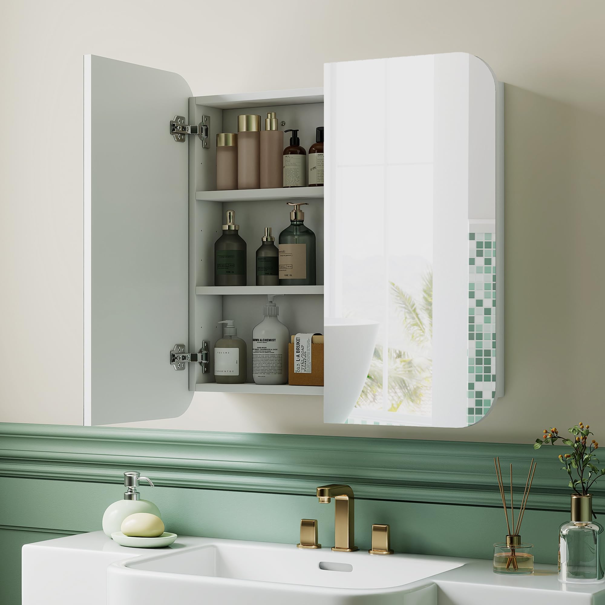 Eugad Armoire Murale Salle De Bain